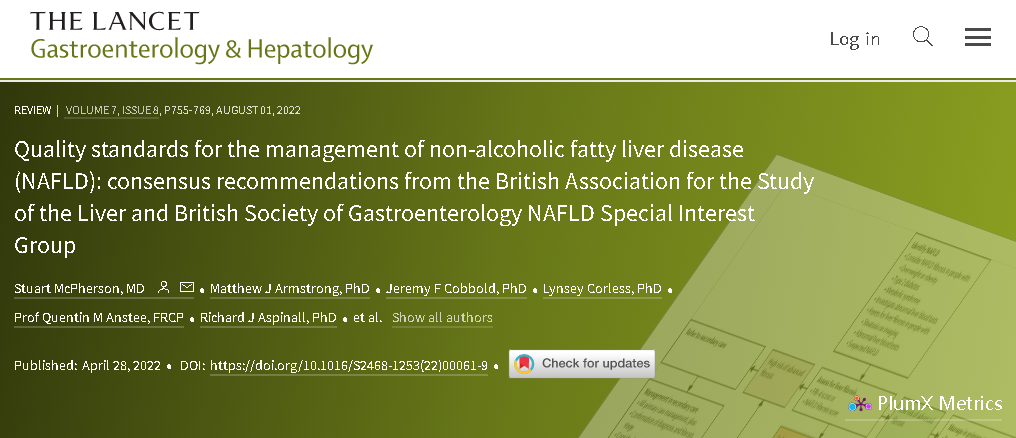 FibroScan瞬時彈性成像技術(shù)獲得英國BASL-BSG關(guān)于NAFLD管理質(zhì)量標(biāo)準(zhǔn)最新共識的推薦！